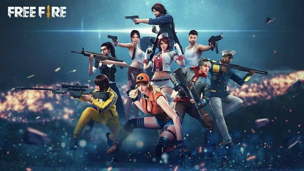 Free Fire game arte