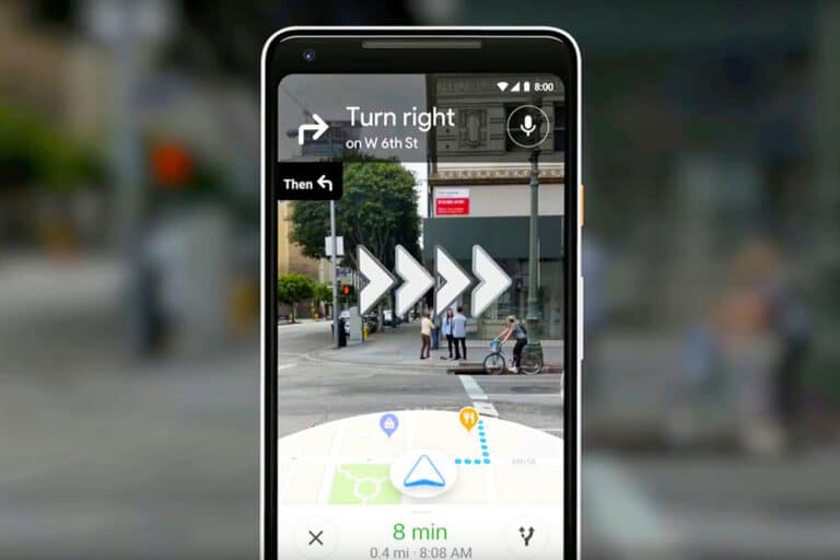 Google testa com usuários seu recurso de navegação de RA “Realidade Aumentada” para o Google Maps